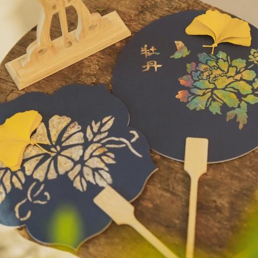 【非遗手作】烧箔扇 商品图0