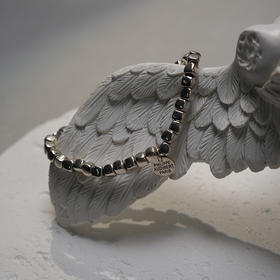 北京仓｜PHILIPPE AUDIBERT-Square-银色 小方块 手链［法国设计师］