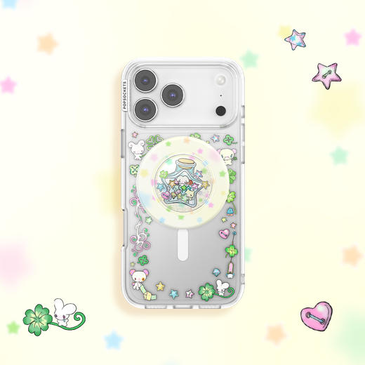 【小小篇章】星星许愿瓶 POPGRIP泡泡骚手机粘贴式气囊支架 Tidepool流沙系列 彩色 灵感家 商品图1