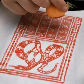 【非遗手工】古法拓印 | 砖拓、瓦当