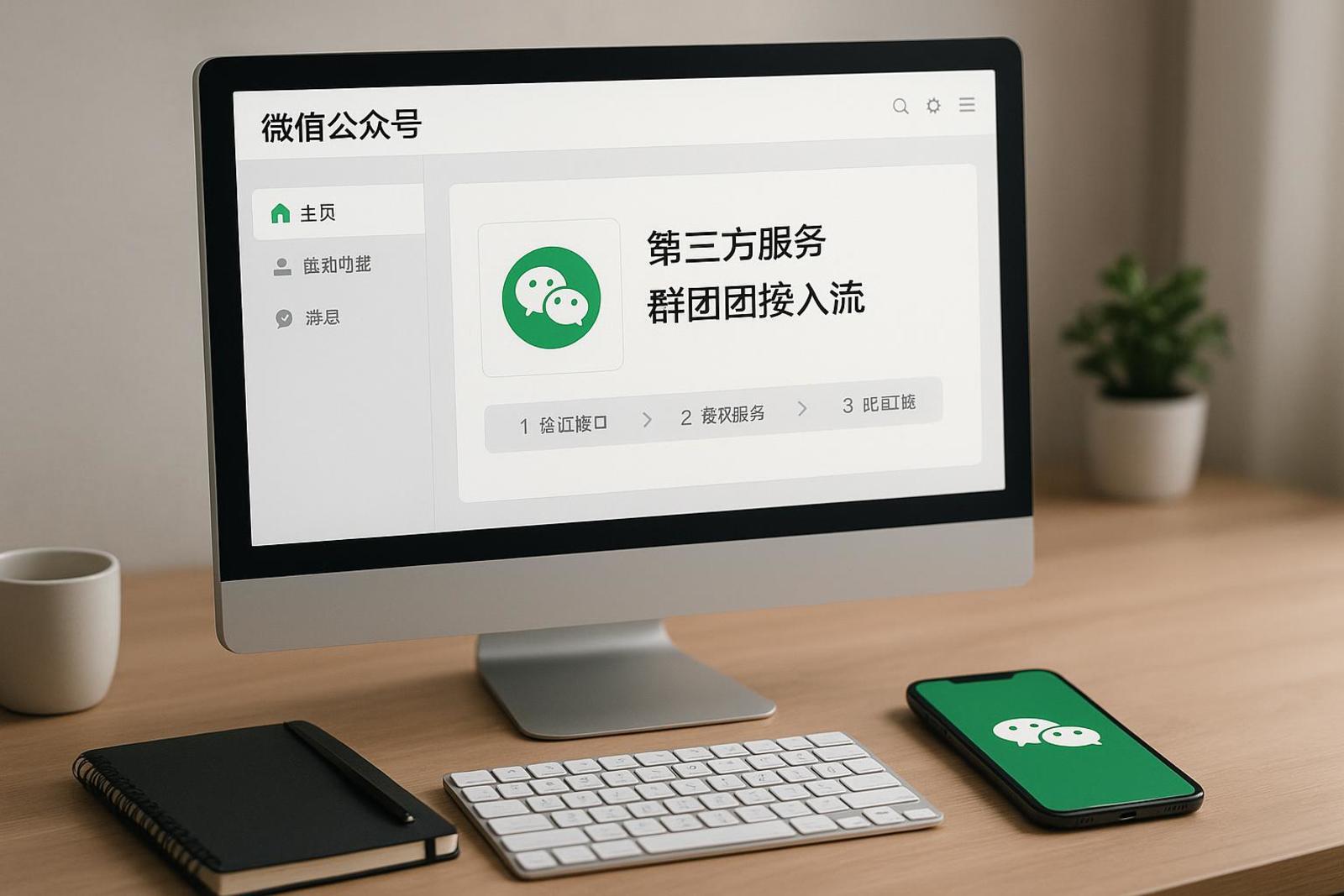 为什么要将群团团接入微信公众号?