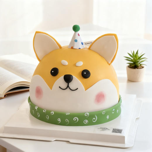 立体柴犬蛋糕 - 奶油蛋糕 商品图0