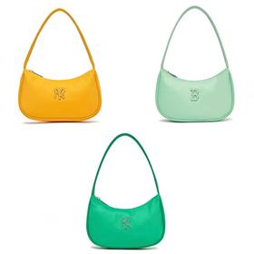 MLB官方正品新款糖果色Hobo金属标腋下包手提包 【福利品】