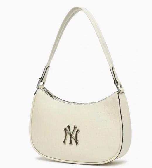 MLB官方正品新款暗纹满标金属NY标腋下包手提包【福利品】 商品图1