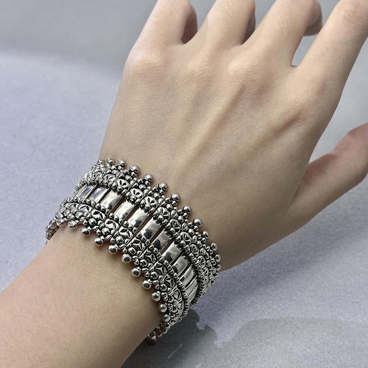 北京仓｜PHILIPPE AUDIBERT-Verona-银色 手链［法国设计师］ 商品图1