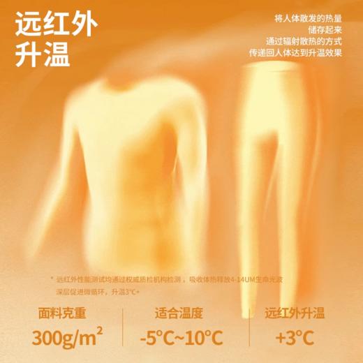 【拜耳真德绒保暖内衣套装】柔软亲肤 透气吸汗 锁温超保暖（2.15-2.23停发） 商品图2