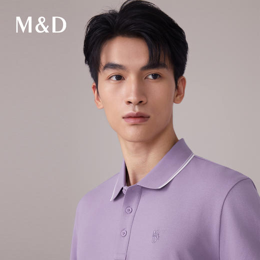 【名盾】长袖POLO衫MYCB11761B 商品图2