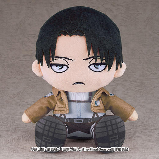 【GSC预售定金】毛绒玩偶 艾伦/三笠/利威尔 进击的巨人 手办模玩 商品图3