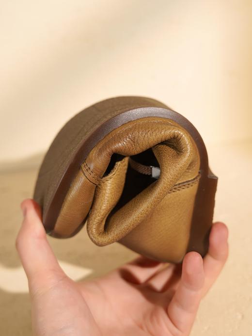 西村名物2025年冬季新款软底软面薄底防滑舒适跟脚马丁靴X25DS48591 商品图10