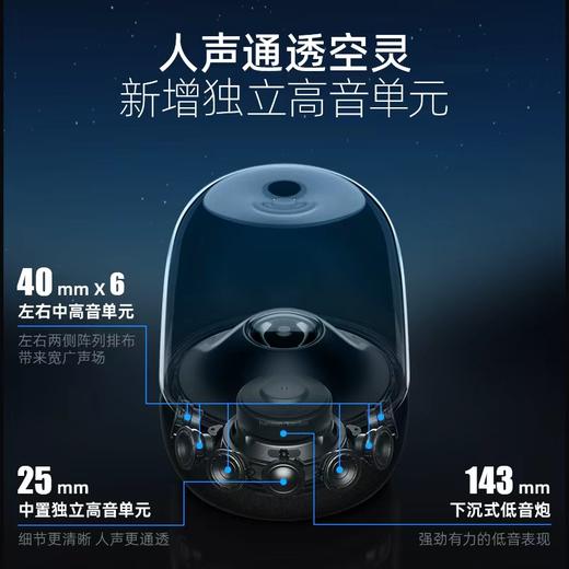 Harman/Kardon 琉璃 5 音响 居家艺术无线蓝牙音箱家用桌面礼物音响 哈曼卡顿 商品图3