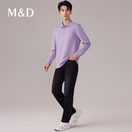 【名盾】长袖POLO衫MYCB11761B 商品图1