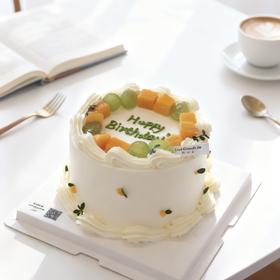 青提芒果- 水果奶油蛋糕