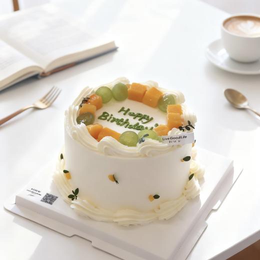 青提芒果- 水果奶油蛋糕 商品图0