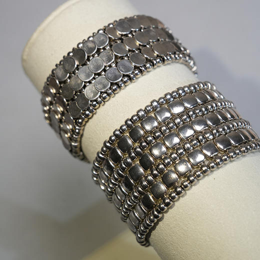 北京仓｜PHILIPPE AUDIBERT-Mini Mick-宽 银色 手链［法国设计师］ 商品图1