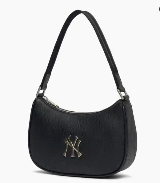 MLB官方正品新款暗纹满标金属NY标腋下包手提包【福利品】 商品图2