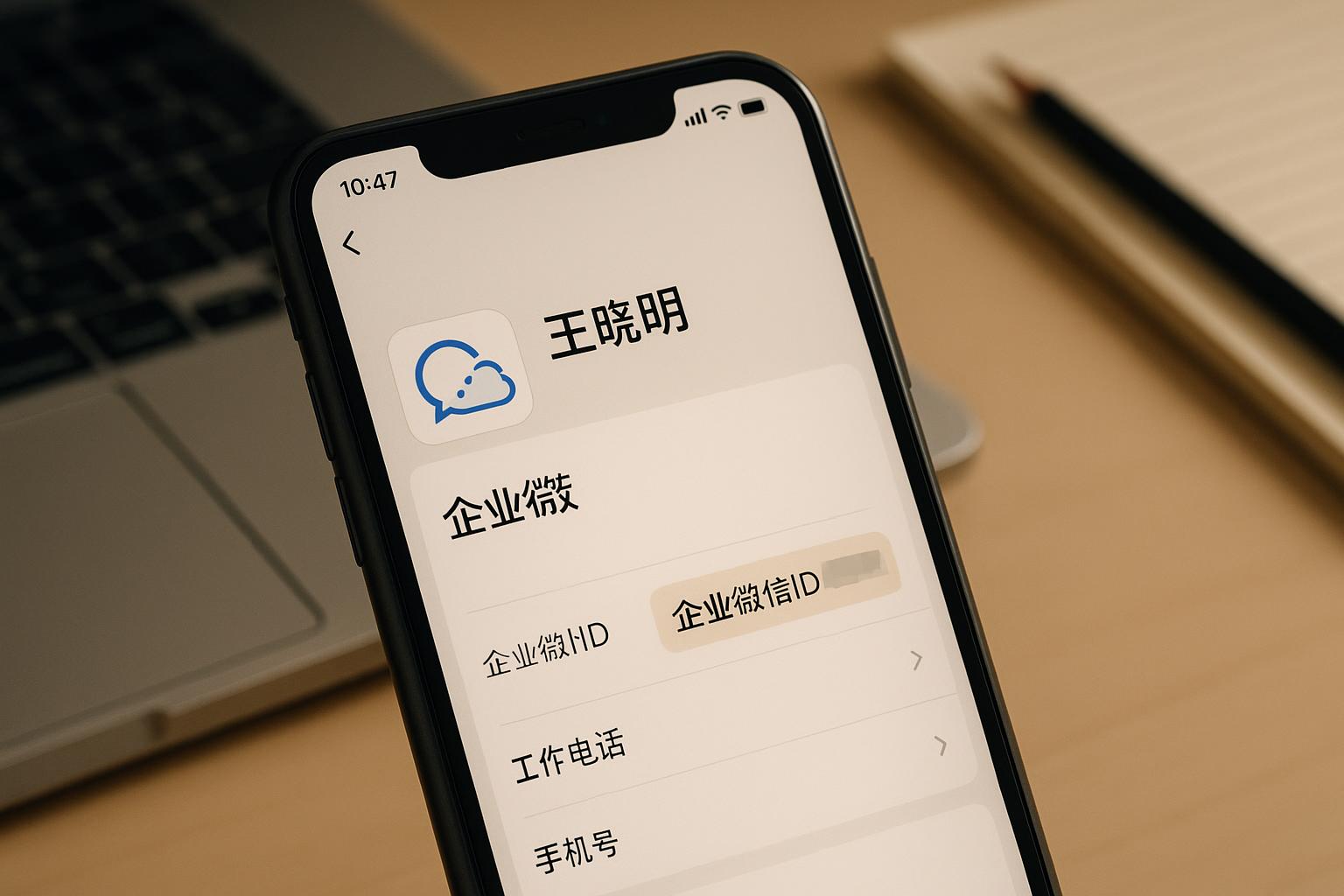 企业微信id具体指什么？