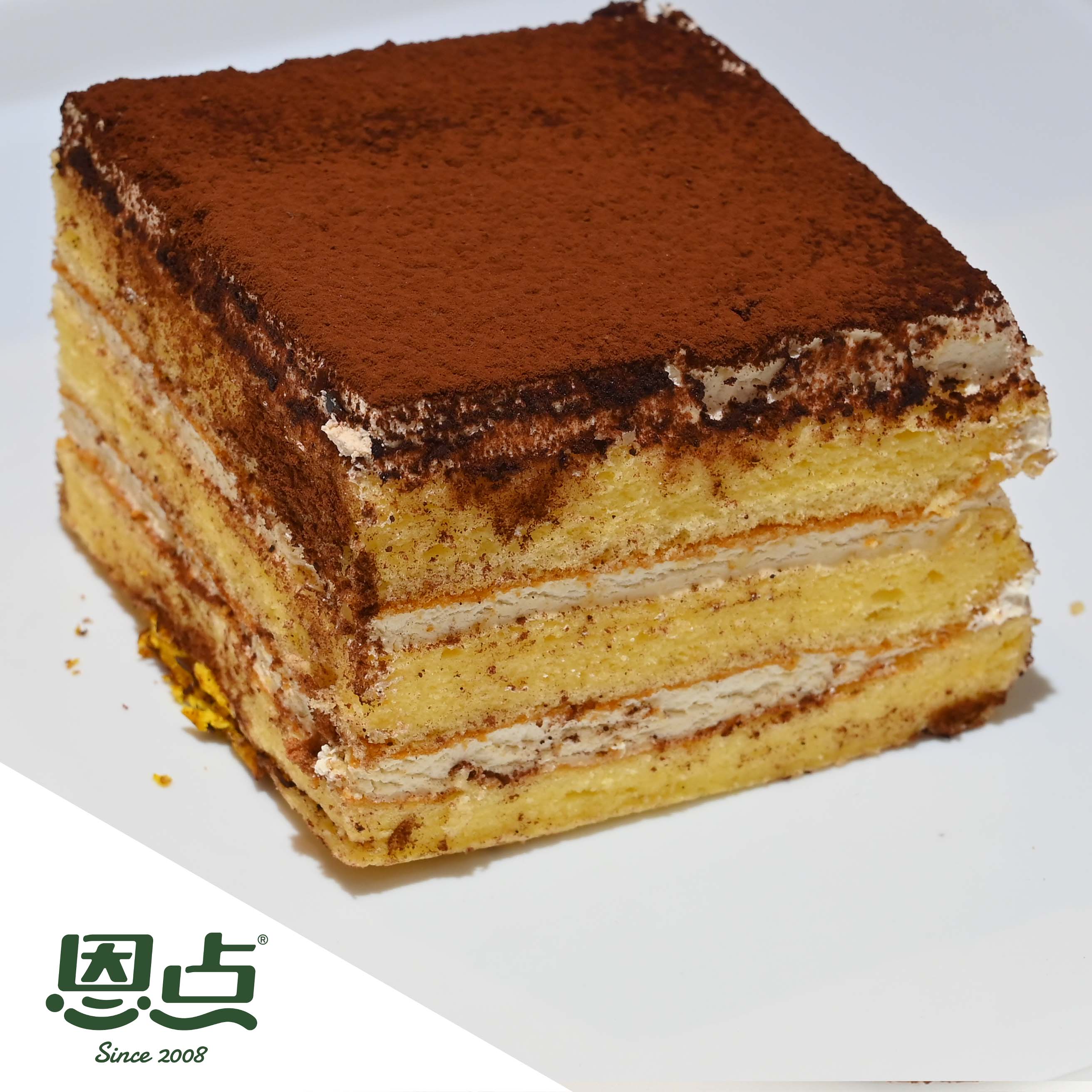 【恩点】 提拉米苏小蛋糕 | 1块（约180g）/2块（约360g）| 奶油香甜 蛋糕松软 【自提】注：下单6个月内有效，过期将退款，请尽快到店核销