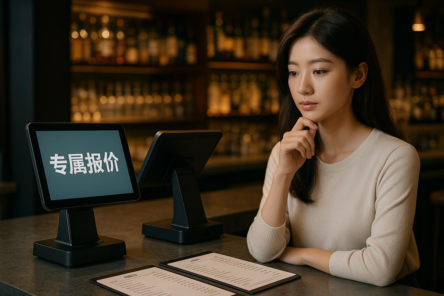 不同类型酒吧收银系统的价格区间是多少？