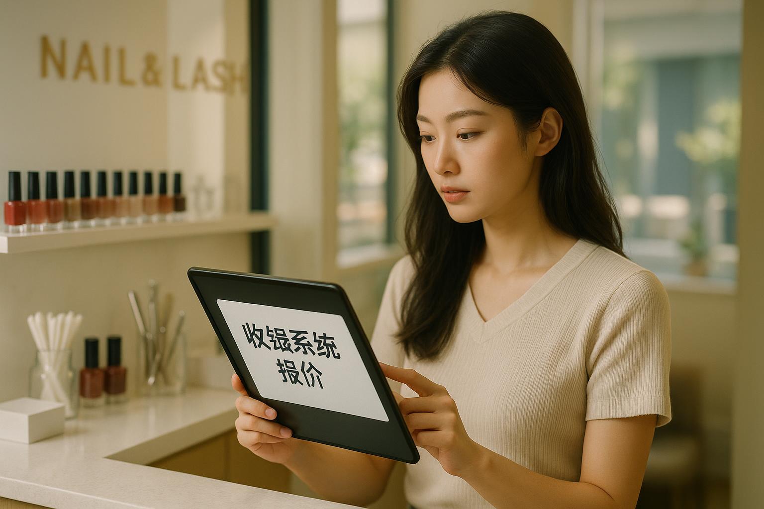 美甲美睫店收银系统大致多少钱？定价方式有哪些
