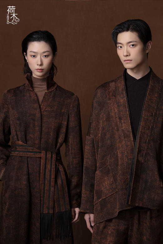 荷木HEMU丨栗色-长外套 商品图3