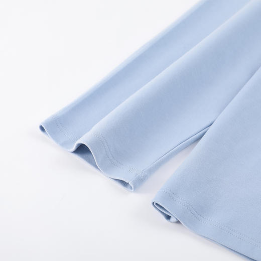 【换季出清】自然醒星合情侣长袖单衣100%棉家居服男女款单睡衣QH 商品图5