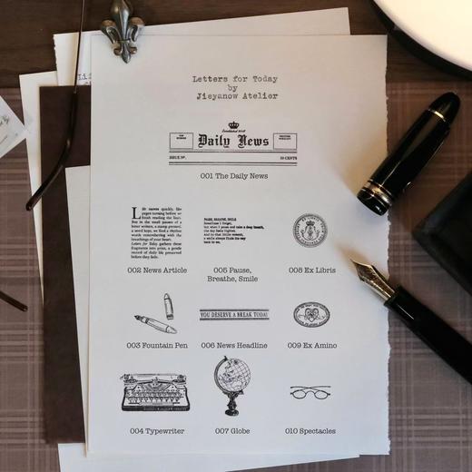 【现货】阿果拉丨马来西亚 jieyanow Letters for Today 商品图1