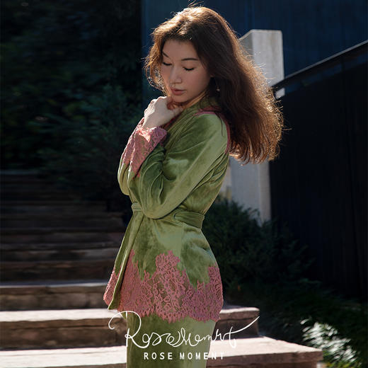 如云朵般松软舒适的长袖长裤立绒套装 T250602 商品图10