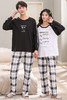 【换季出清】自然醒睦棉情侣家居服100%棉双面加厚长袖长裤套头睡衣QH 商品缩略图7