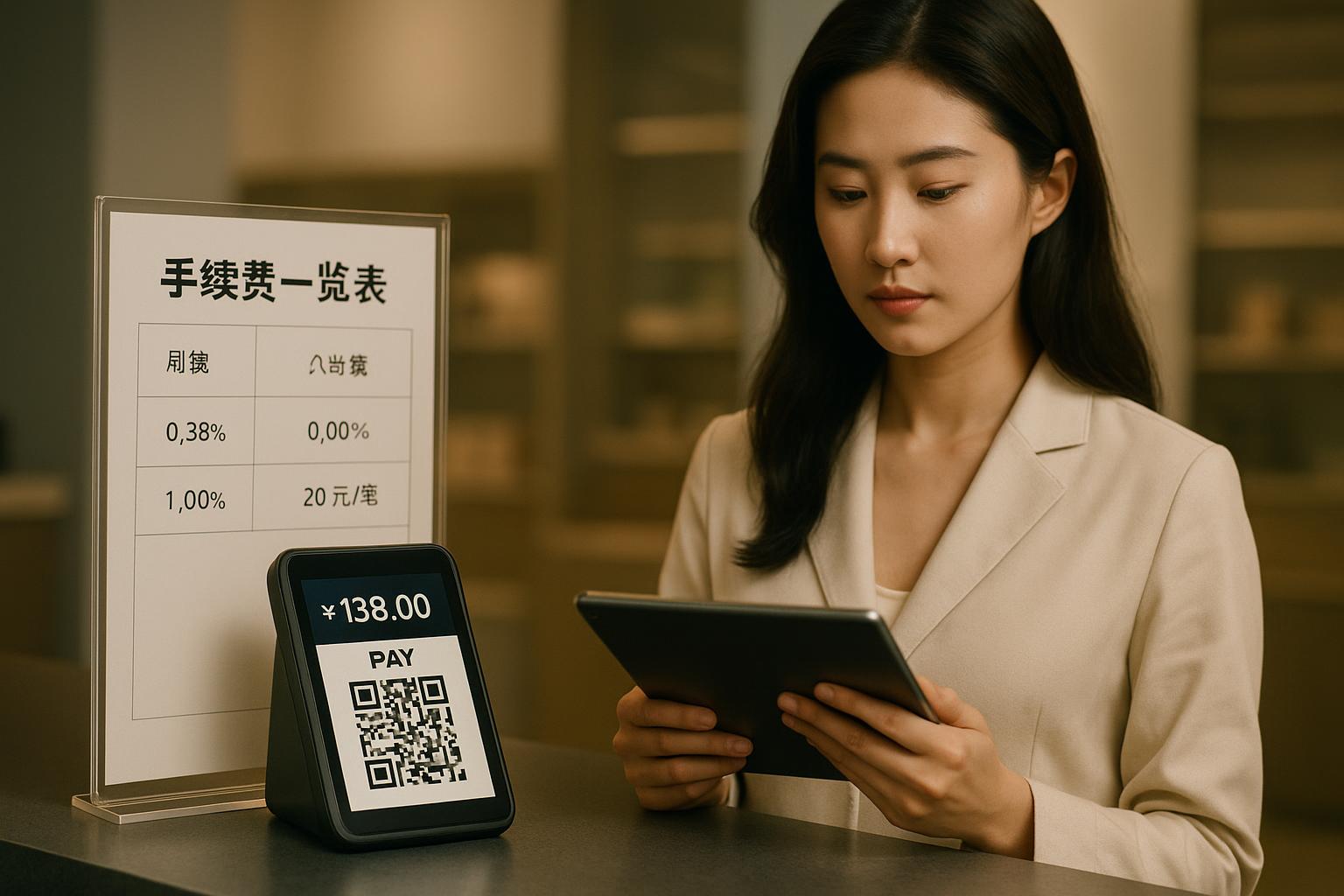 微信、支付宝扫码收银手续费是多少？