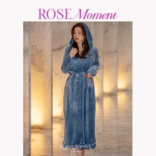 像躺在云朵上般松软的立绒长袍 P230936 商品图0