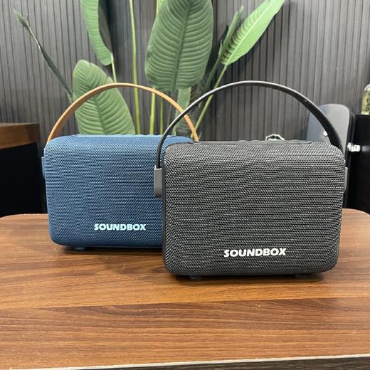 美国 SOUNDBOX 便携式立体声高音质蓝牙音响 蓝牙 5.3V 带 LED 日落投影灯14W大功率 5小时续航  TWS 功能 商品图5