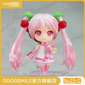 【GSC现货】粘土人 樱花未来 2.0 Character Vocal Series 01 初音未来 官方限定