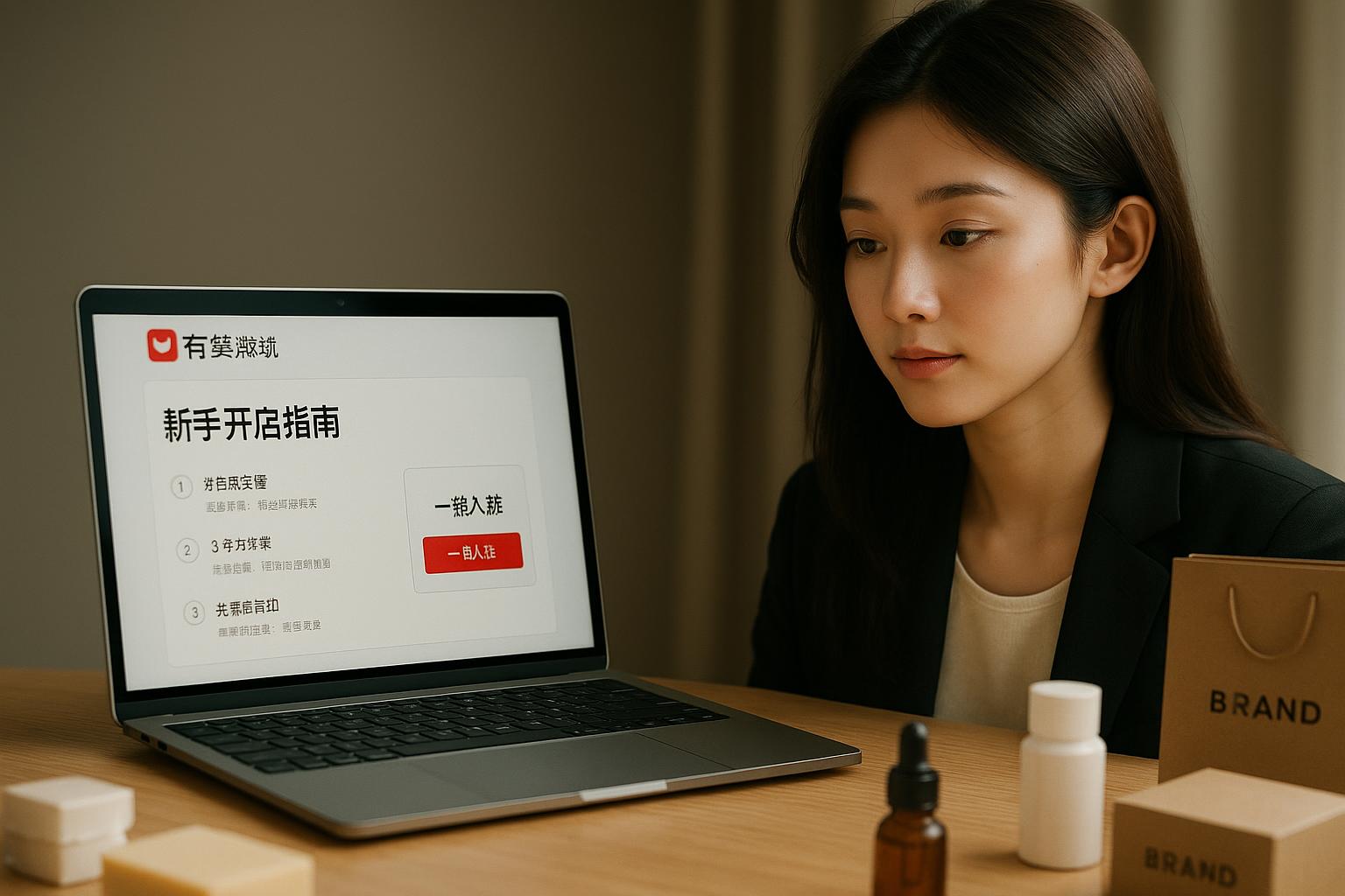 如何注册有赞微商城账号并完成身份认证？