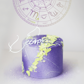 即将下架！2025新版「天蝎座」开心果蓝莓可丽卷味蛋糕｜十二星座唯美星空系列