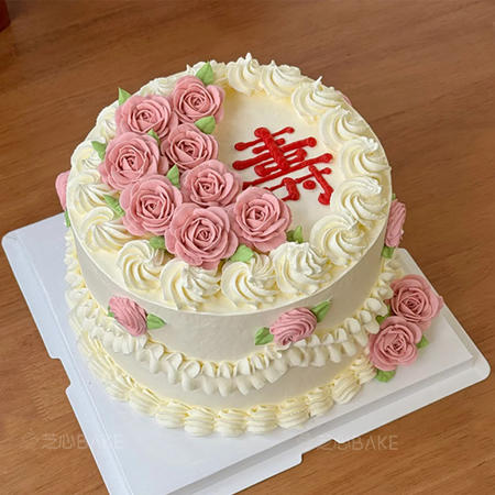 【福满寿辰】长辈祝寿-水果夹心生日蛋糕 商品图0