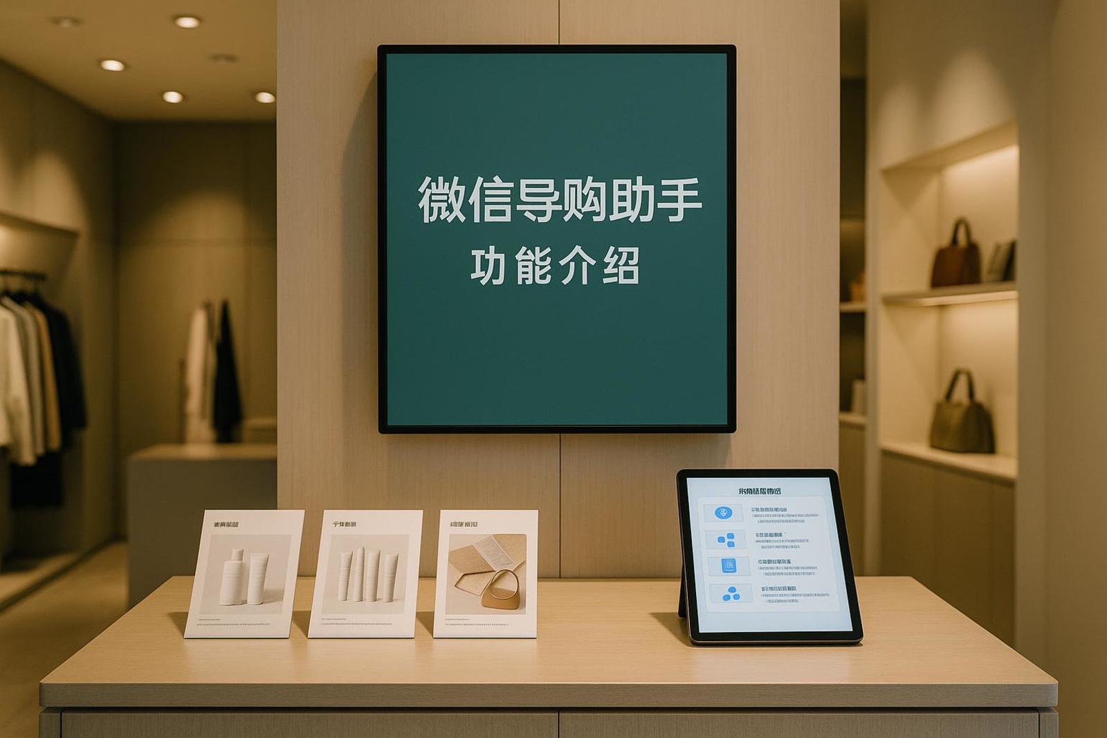 微信导购助手主要功能有哪些?