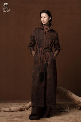 荷木HEMU丨栗色-长外套