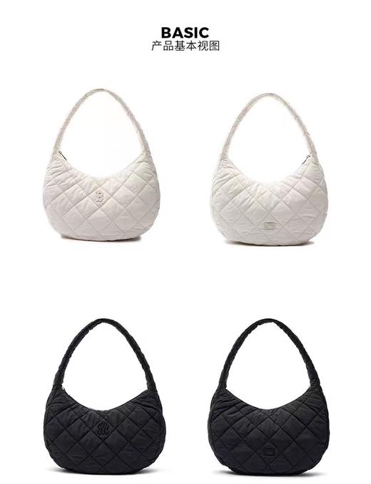 MLB全新官方正品新款菱格云朵包流浪包单肩斜挎手拎包（男女同款）【福利品】 商品图0