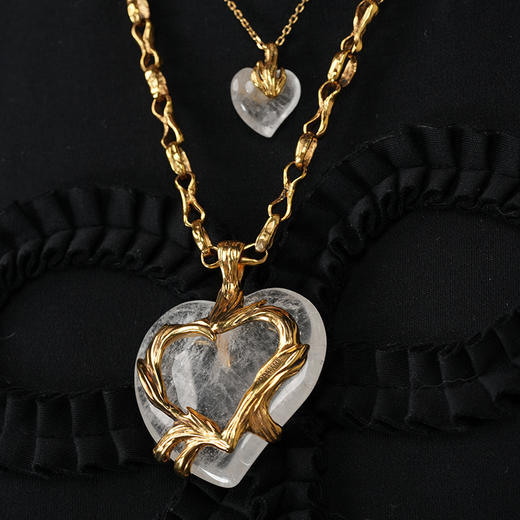 北京仓｜Goossens Paris-COEUR PRECIEUX-爱心 大号 项链［法国设计师］ 商品图8