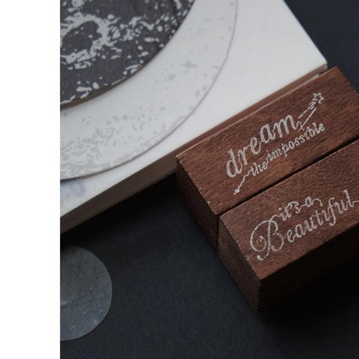 【现货】阿果拉丨Jieyanow爱你词条英文木 phases to loving YOU 商品图4