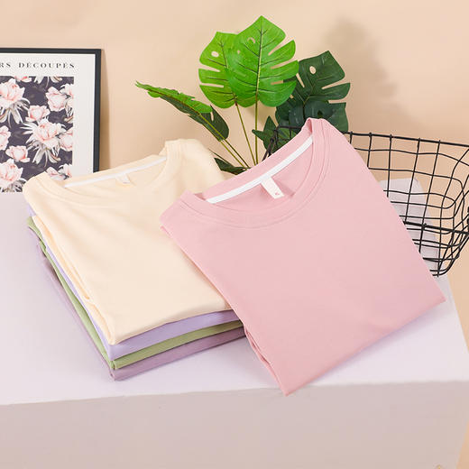 【换季出清】自然醒星合情侣长袖单衣100%棉家居服男女款单睡衣QH 商品图11