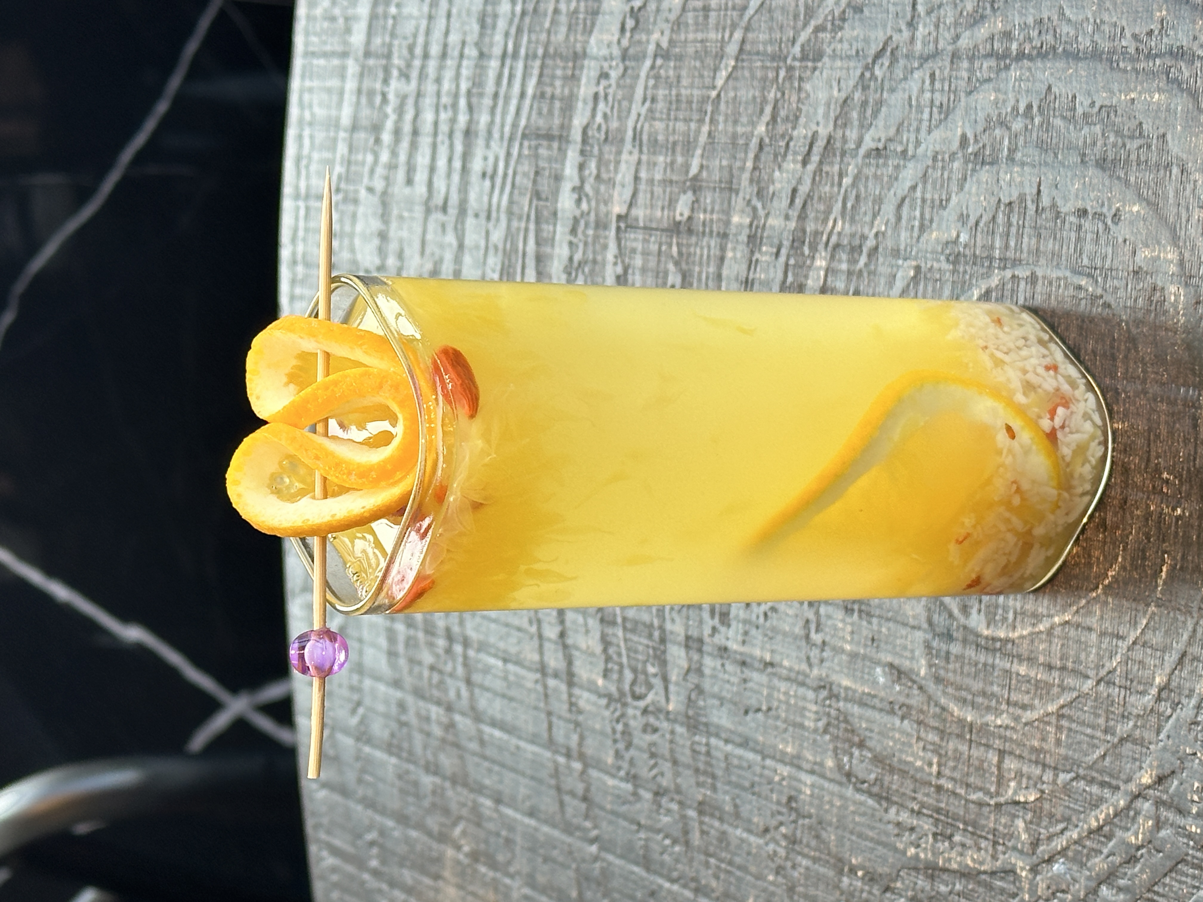 橙香醪糟热米酒