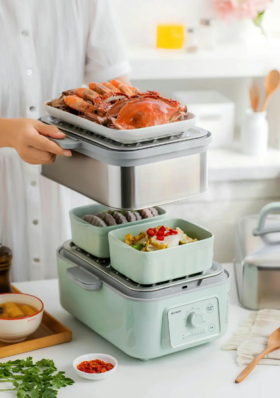 北鼎G5253多功能电蒸锅