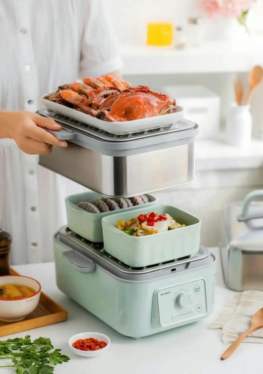 北鼎G5253多功能电蒸锅 商品图0