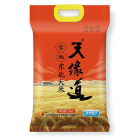 天缘道雪地东北大米5kg