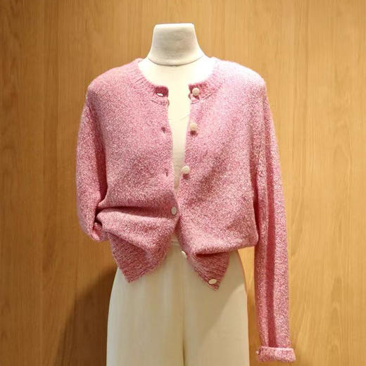 【预售7天】良木礼山羊绒开衫（Q2593306F） 商品图0