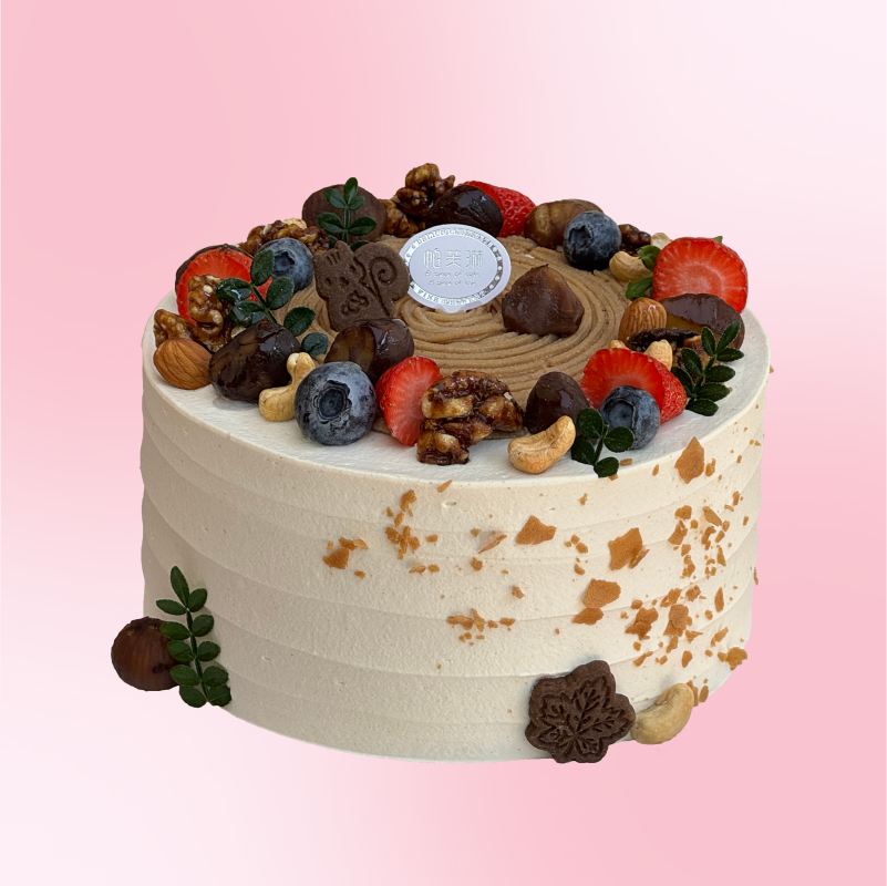 浮光栗影6英寸蛋糕