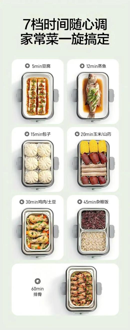 北鼎G5253多功能电蒸锅 商品图4