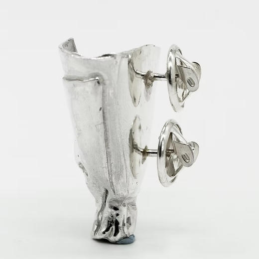 订购6周到｜Rena jewelry-Bouquet-花束 银色 胸针［以色列设计师］ 商品图3