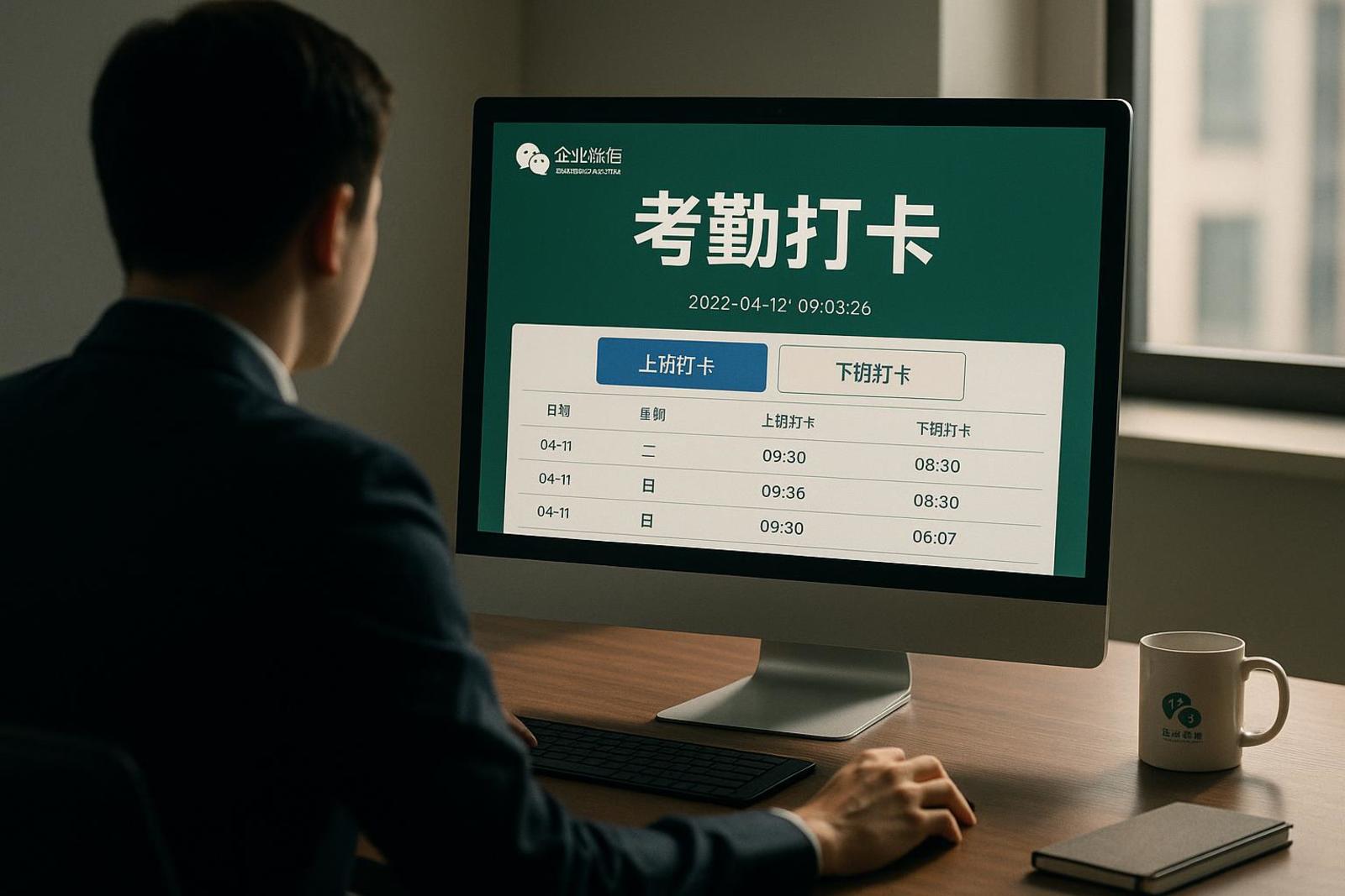 企业微信电脑端能打卡吗?